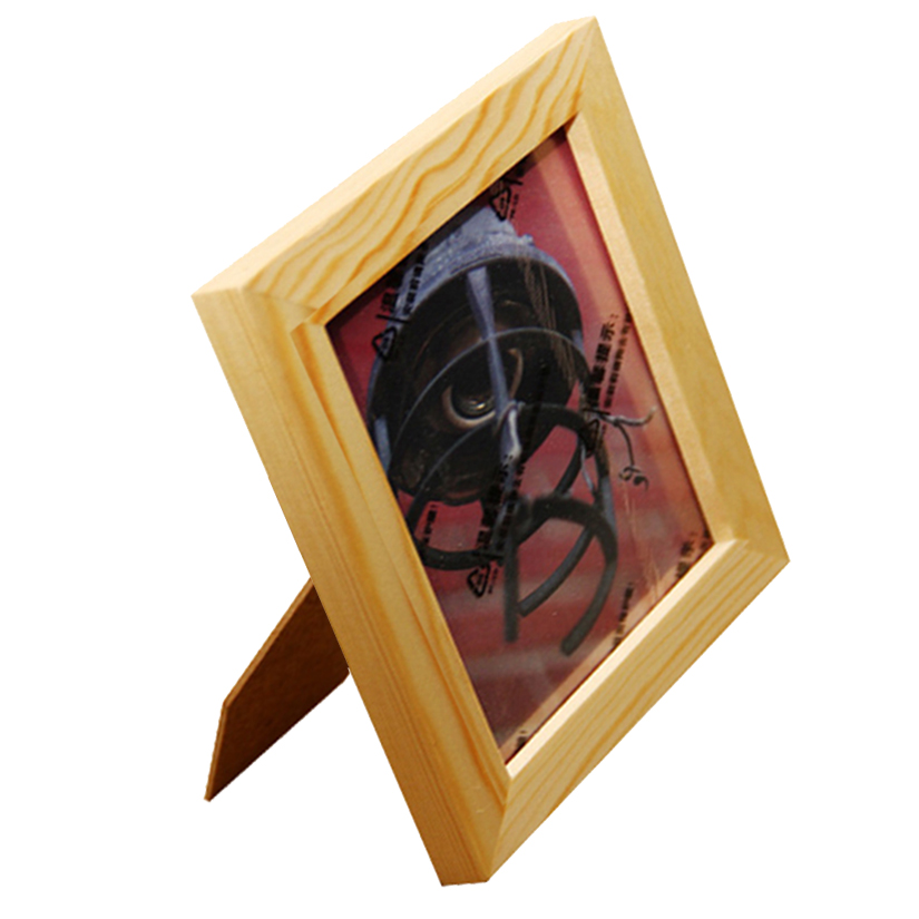 Classic Wooden Square Picture  - Engraved Wood Frame ulasan dan harga