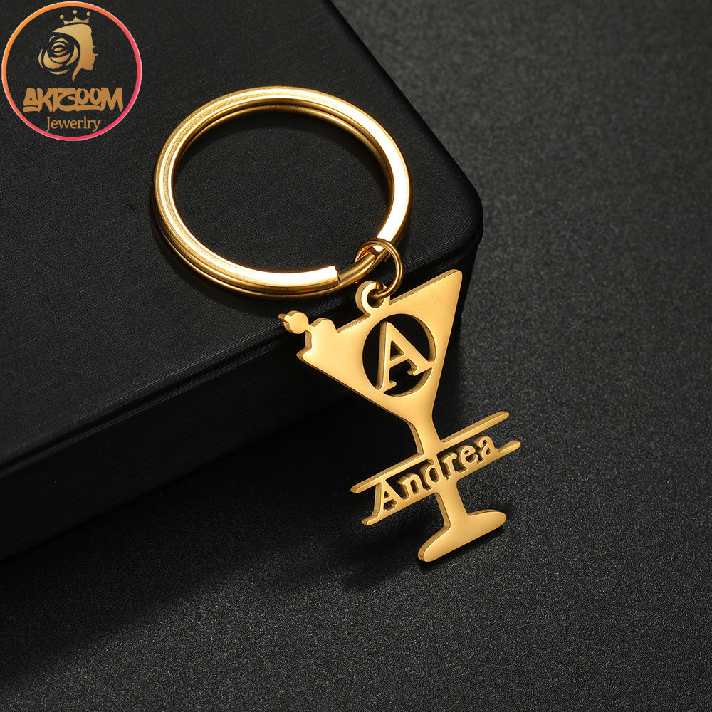 Akizoom Custom Name Big Letter - Initial Ring Custom ulasan dan harga